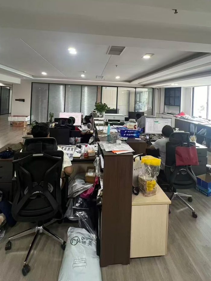 Open plan office where orders and shipping documents are handled